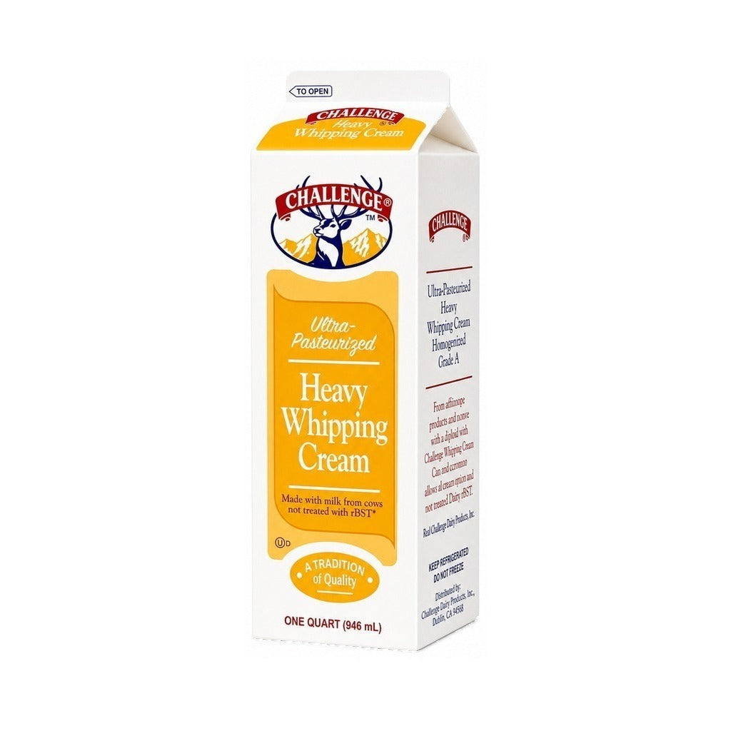 Challenge Ultra-Pasteurized Heavy Whipping Cream, 946ml