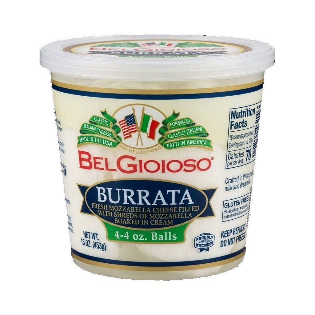 BelGioioso Burrata Fresh Mozzarella Cheese