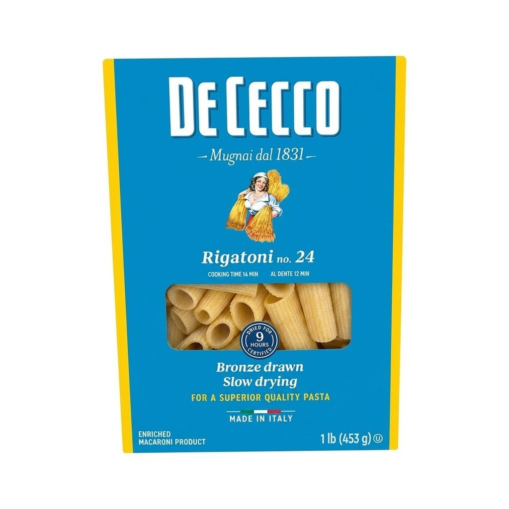 De Cecco Rigatoni No. 24 Pasta, 454g