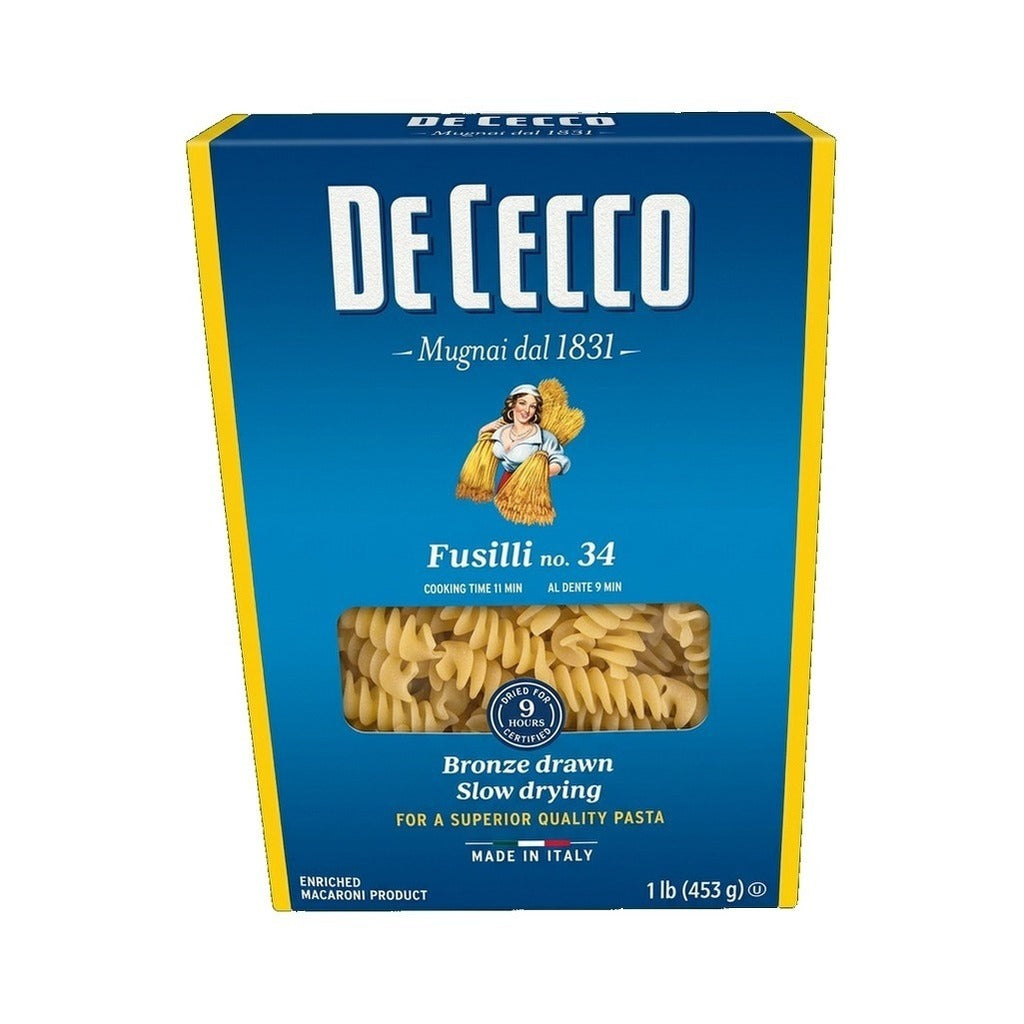 De Cecco Fusilli No. 34 Pasta