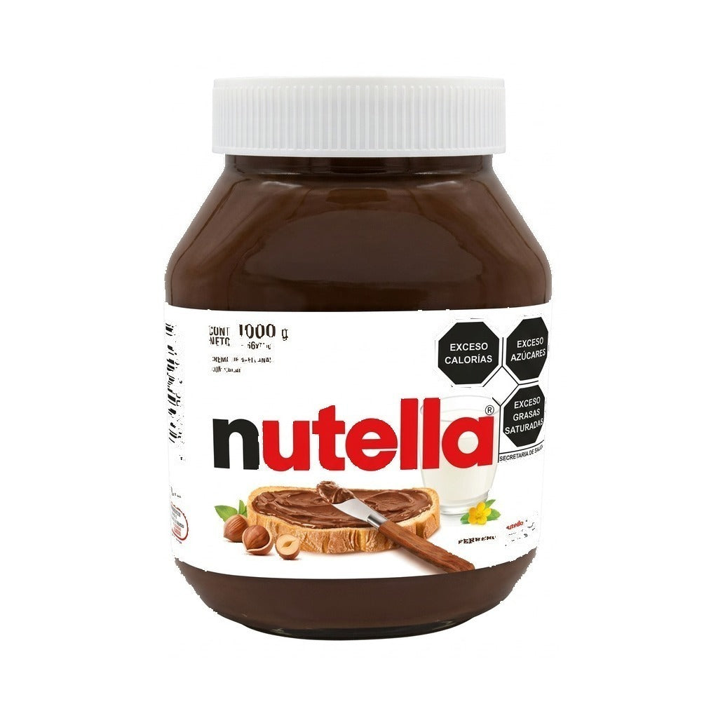 Nutella Hazelnut Spread (1kg Jar)