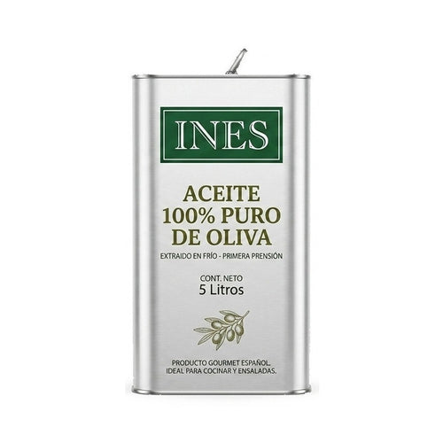 Aceite 100% Puro De Oliva Ines 5Lt