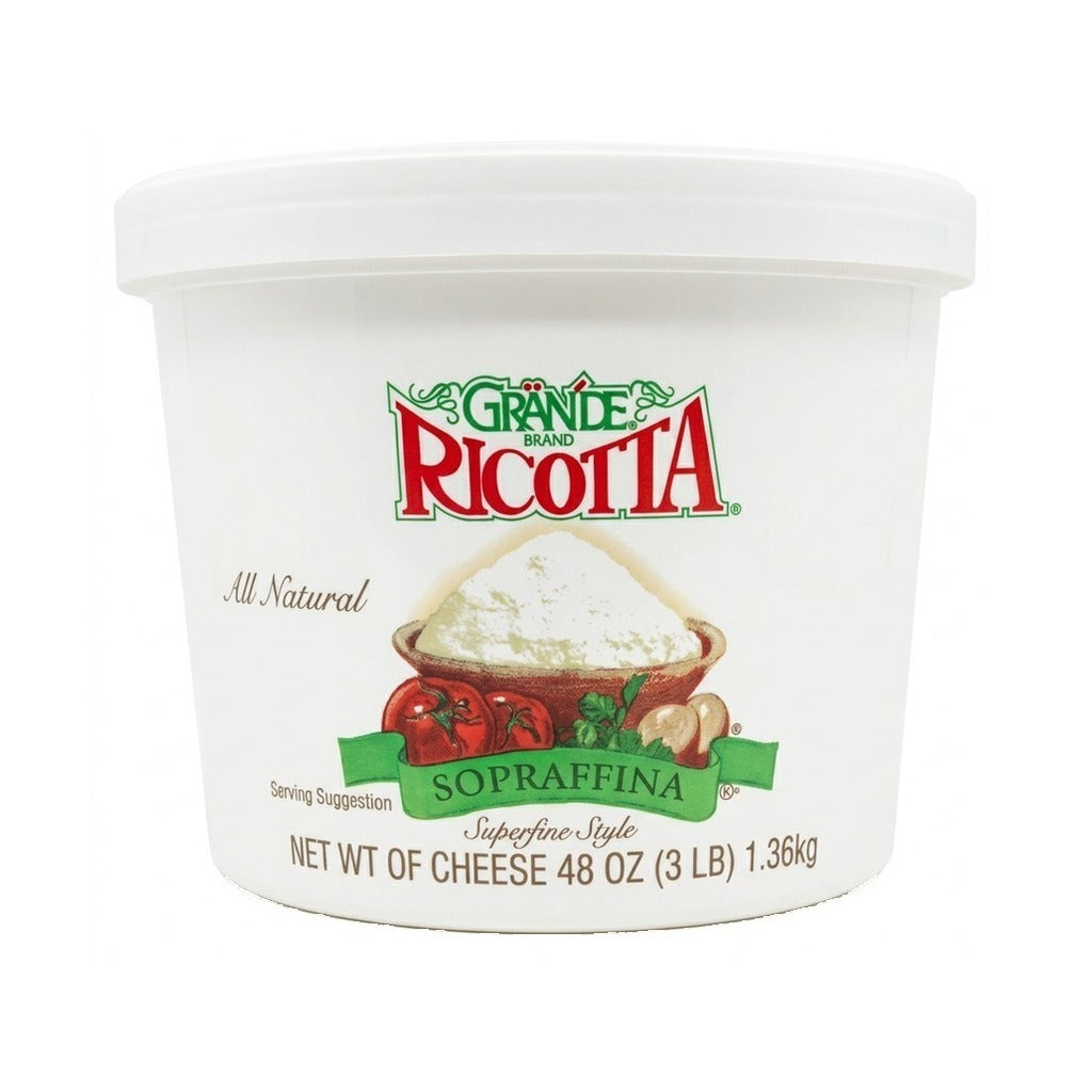 GRANDE Ricotta Sopraffina Superfine Style Cheese