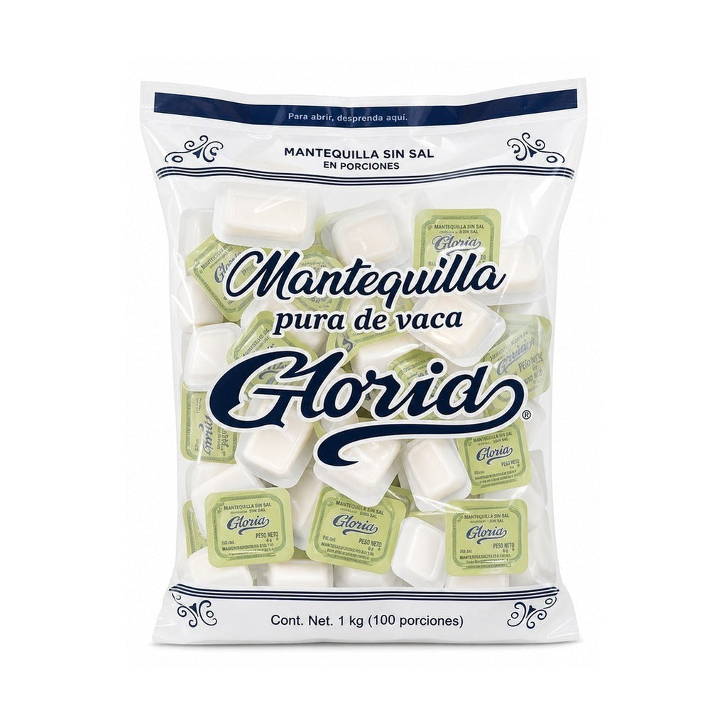 Gloria Unsalted Butter Portions (100-pack)
