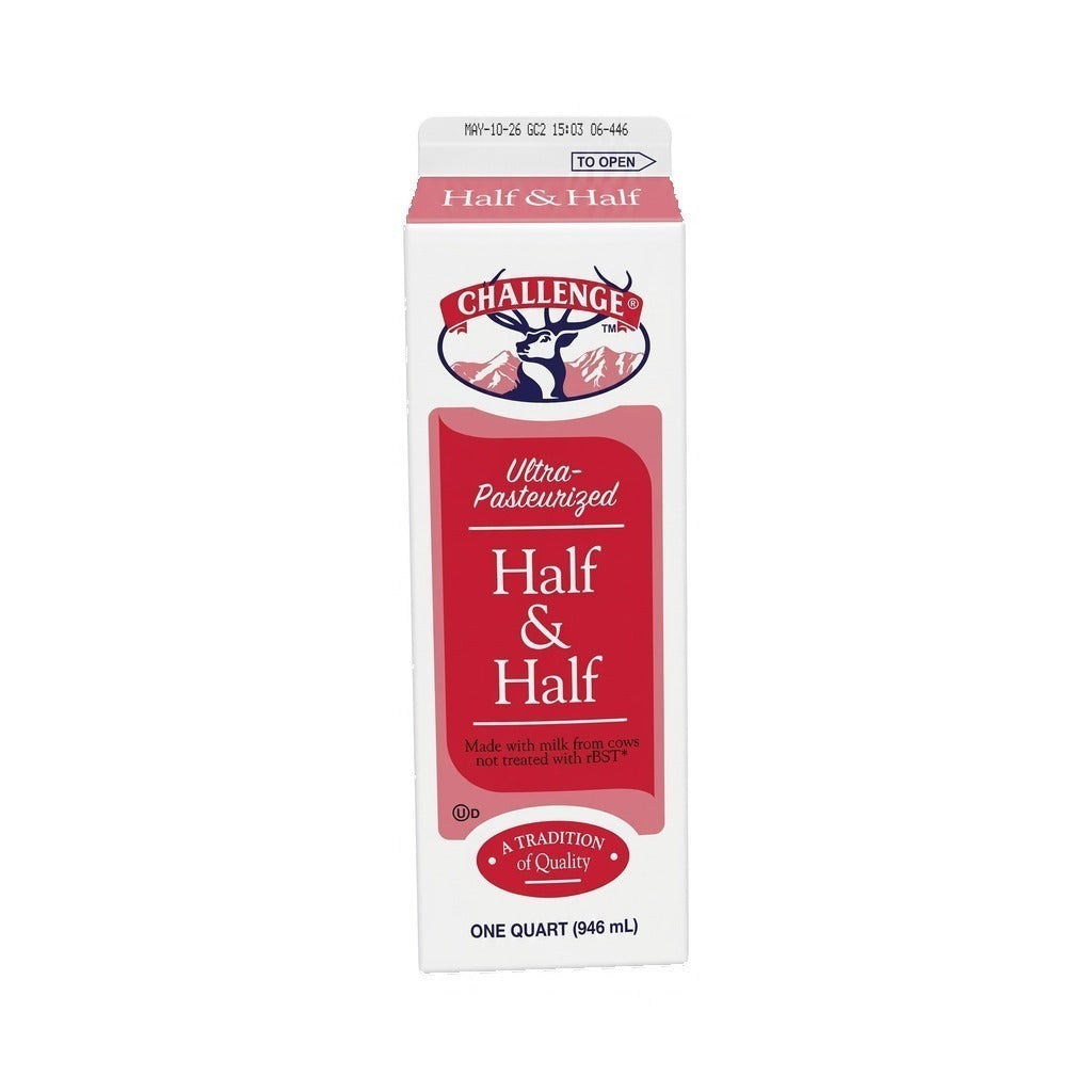 Challenge Ultra-Pasteurized Half & Half Cream